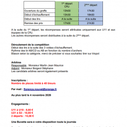 Tir à Lezoux CRJ + 2x18m