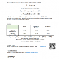 Tir 2x18 + CRJ à Riom